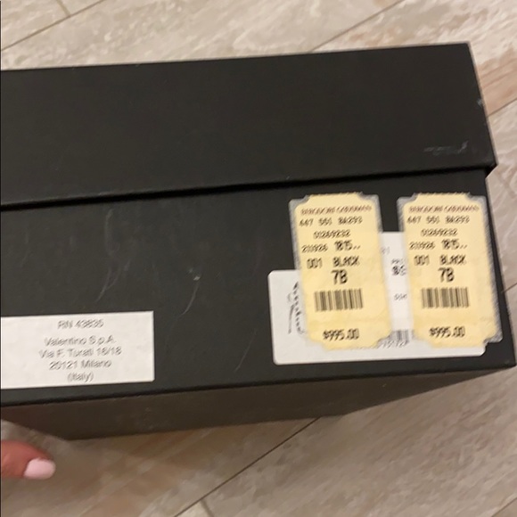 Hardly worn Valentino Studded Heel - Picture 3 of 7